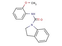 N-(2-methoxyphenyl)-1-indolinecarboxamide