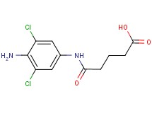 5-[(4-amino-3,5-dichlorophenyl)amino]-5-oxopentanoic acid