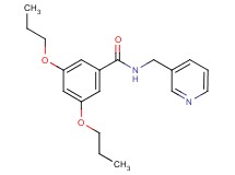 3,5-dipropoxy-N-(3-pyridinylmethyl)benzamide