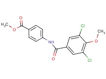 methyl 4-[(3,5-dichloro-4-methoxybenzoyl)amino]benzoate