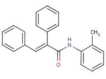 N-(2-methylphenyl)-2,3-diphenylacrylamide
