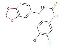 N-(1,3-benzodioxol-5-ylmethyl)-N'-(3,4-dichlorophenyl)thiourea