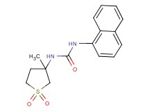 N-(3-methyl-1,1-dioxidotetrahydro-3-thienyl)-N'-1-naphthylurea