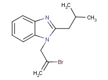 1-(2-bromo-2-propen-1-yl)-2-isobutyl-1H-benzimidazole