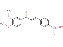 1-(3,4-dimethoxyphenyl)-3-(4-nitrophenyl)-2-propen-1-one