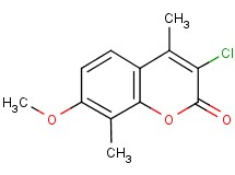 3-chloro-7-methoxy-4,8-dimethyl-2H-chromen-2-one