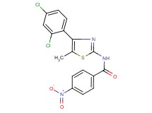 N-[4-(2,4-dichlorophenyl)-5-methyl-1,3-thiazol-2-yl]-4-nitrobenzamide