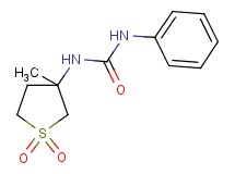N-(3-methyl-1,1-dioxidotetrahydro-3-thienyl)-N'-phenylurea