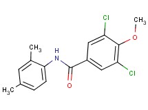 3,5-dichloro-N-(2,4-dimethylphenyl)-4-methoxybenzamide