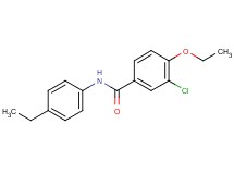 3-chloro-4-ethoxy-N-(4-ethylphenyl)benzamide