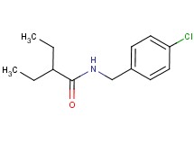 N-(4-chlorobenzyl)-2-ethylbutanamide