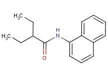 2-ethyl-N-1-naphthylbutanamide