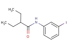 2-ethyl-N-(3-iodophenyl)butanamide