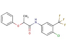 N-[4-chloro-3-(trifluoromethyl)phenyl]-2-phenoxypropanamide