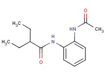 N-[2-(acetylamino)phenyl]-2-ethylbutanamide