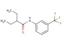 2-ethyl-N-[3-(trifluoromethyl)phenyl]butanamide