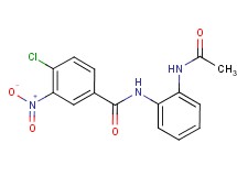 N-[2-(acetylamino)phenyl]-4-chloro-3-nitrobenzamide