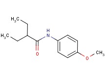 2-ethyl-N-(4-methoxyphenyl)butanamide