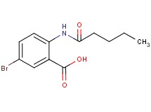 5-bromo-2-(pentanoylamino)benzoic acid