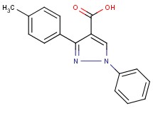 3-(4-methylphenyl)-1-phenyl-1H-pyrazole-4-carboxylic acid