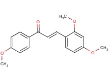 3-(2,4-dimethoxyphenyl)-1-(4-methoxyphenyl)-2-propen-1-one