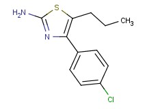 4-(4-chlorophenyl)-5-propyl-1,3-thiazol-2-amine