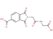 2-{2-[(carboxymethyl)amino]-2-oxoethyl}-1,3-dioxo-5-isoindolinecarboxylic acid