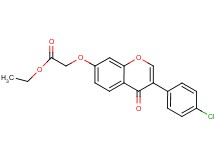 ethyl {[3-(4-chlorophenyl)-4-oxo-4H-chromen-7-yl]oxy}acetate