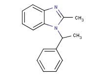2-methyl-1-(1-phenylethyl)-1H-benzimidazole