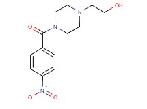 2-[4-(4-nitrobenzoyl)-1-piperazinyl]ethanol hydrochloride