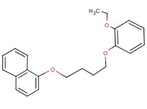 1-[4-(2-ethoxyphenoxy)butoxy]naphthalene