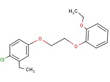 1-chloro-4-[2-(2-ethoxyphenoxy)ethoxy]-2-ethylbenzene