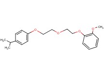1-{2-[2-(4-isopropylphenoxy)ethoxy]ethoxy}-2-methoxybenzene