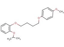 1-isopropoxy-2-[4-(4-methoxyphenoxy)butoxy]benzene