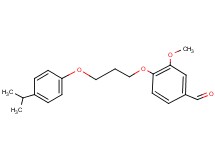 4-[3-(4-isopropylphenoxy)propoxy]-3-methoxybenzaldehyde