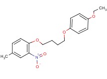 1-[4-(4-ethoxyphenoxy)butoxy]-4-methyl-2-nitrobenzene