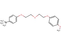 1-tert-butyl-4-{2-[2-(4-methoxyphenoxy)ethoxy]ethoxy}benzene