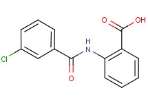 2-[(3-chlorobenzoyl)amino]benzoic acid