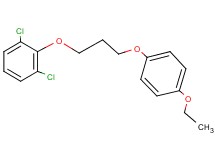 1,3-dichloro-2-[3-(4-ethoxyphenoxy)propoxy]benzene