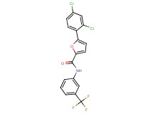 5-(2,4-dichlorophenyl)-N-[3-(trifluoromethyl)phenyl]-2-furamide