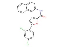 5-(2,4-dichlorophenyl)-N-2-naphthyl-2-furamide