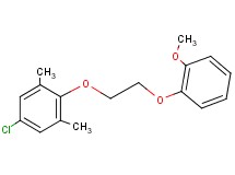5-chloro-2-[2-(2-methoxyphenoxy)ethoxy]-1,3-dimethylbenzene