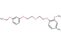 1-{2-[2-(3-ethoxyphenoxy)ethoxy]ethoxy}-2-methoxy-4-methylbenzene