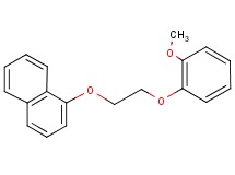 1-[2-(2-methoxyphenoxy)ethoxy]naphthalene