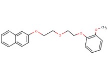 2-{2-[2-(2-methoxyphenoxy)ethoxy]ethoxy}naphthalene