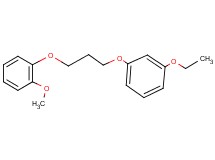 1-[3-(3-ethoxyphenoxy)propoxy]-2-methoxybenzene
