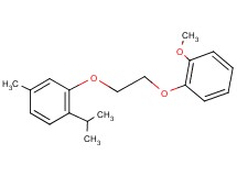 1-isopropyl-2-[2-(2-methoxyphenoxy)ethoxy]-4-methylbenzene