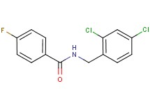 N-(2,4-dichlorobenzyl)-4-fluorobenzamide