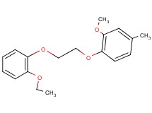 1-[2-(2-ethoxyphenoxy)ethoxy]-2-methoxy-4-methylbenzene