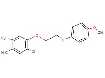 1-chloro-2-[2-(4-methoxyphenoxy)ethoxy]-4,5-dimethylbenzene